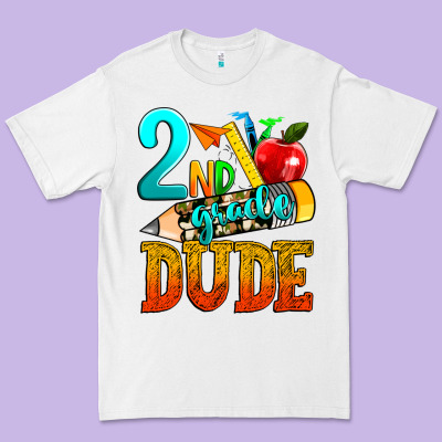 2nd Grade Dude Premium Tee Designed By Texasbilliewilder