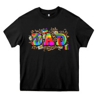 Black dad pride Heavy Core Tee - Zillion Design Studio