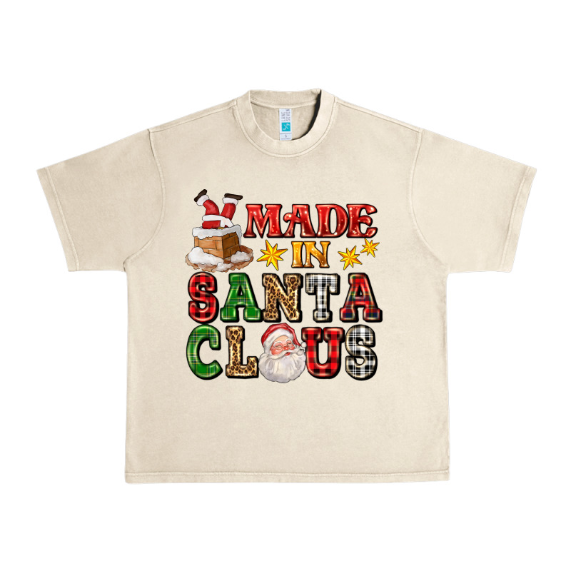 Made In Santa Claus Ado Urban Heavy Tee by AdoDesignShop | Teevron