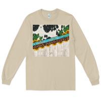 Mushroom cowhide sunflowers cactus Long Sleeve Tee - Jasminsmagicworld