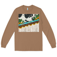 Toasted Coconut cowhide sunflowers cactus Long Sleeve Tee - Jasminsmagicworld