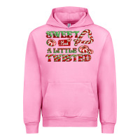Fuchsia Pink sweet but a little twisted Urban Hoodie - CowGirlArtShop