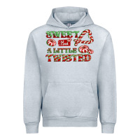 Heather Grey sweet but a little twisted Urban Hoodie - CowGirlArtShop