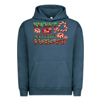 Pigment Midnight Navy sweet but a little twisted Urban Hoodie - CowGirlArtShop