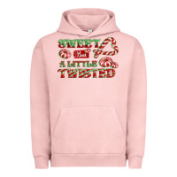 Pigment Salmon sweet but a little twisted Urban Hoodie - CowGirlArtShop