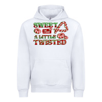 White sweet but a little twisted Urban Hoodie - CowGirlArtShop