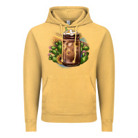 Vintage Mustard sunflower coffee cup cactus Vintage Hoodie - JahusDesignShop