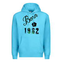 Ocean Blue Born In 1962 Premium Hoodie - Bettercallsaul
