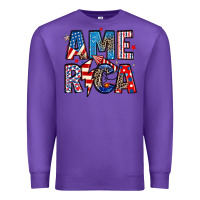Purple america 4th of july Premium Sweatshirt - Artiststas