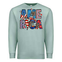 Seafoam america 4th of july Premium Sweatshirt - Artiststas