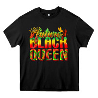 Black future black queen Heavy Core Tee - texasbilliewilder
