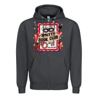 Smoke smutty book club admit one good girls only Zipper Hoodie - MaliasSmallBusiness