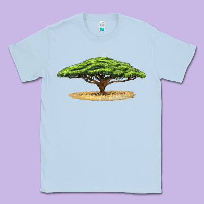 Acacia Tree Classic Tee Designed By Lillyallendesigns