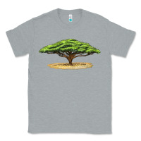 Heather Grey acacia tree Classic Tee - LillyAllenDesigns