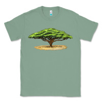 Sage acacia tree Classic Tee - LillyAllenDesigns