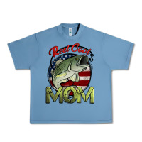 Pebble Blue reel cool mom fishing Urban Heavy Tee - Jasminsmagicworld