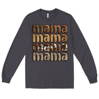 Smoke faux sequins mama Long Sleeve Tee - JahusDesignShop
