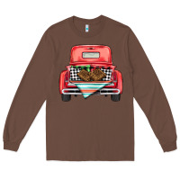 Chestnut Christmas truck Long Sleeve Tee - BarkalooDesign