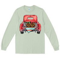 Matcha Christmas truck Long Sleeve Tee - BarkalooDesign