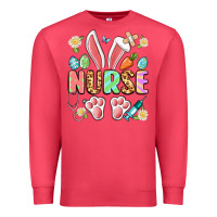 Cardinal easter nurse bunny Premium Sweatshirt - Artiststas