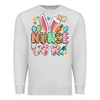 Dove Grey easter nurse bunny Premium Sweatshirt - Artiststas