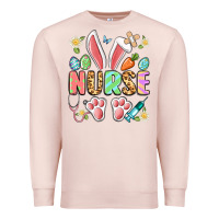 Pale Pink easter nurse bunny Premium Sweatshirt - Artiststas