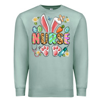 Seafoam easter nurse bunny Premium Sweatshirt - Artiststas