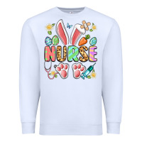 White easter nurse bunny Premium Sweatshirt - Artiststas