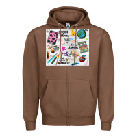 Chestnut teacher always learning Zipper Hoodie - NancyCooperArtShop
