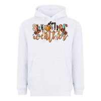 White Sweather Weather Heavyweight Hoodie - LillyAllenDesigns