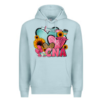 Blue Mist cna nurse Premium Hoodie - JahusDesignShop