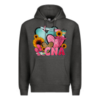Charcoal Heather cna nurse Premium Hoodie - JahusDesignShop