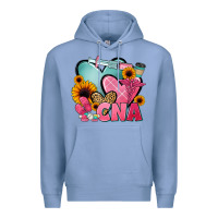 Colony Blue cna nurse Premium Hoodie - JahusDesignShop
