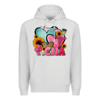 Dove Grey cna nurse Premium Hoodie - JahusDesignShop