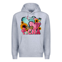 Heather Grey cna nurse Premium Hoodie - JahusDesignShop