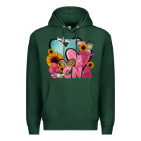 Sports Green cna nurse Premium Hoodie - JahusDesignShop