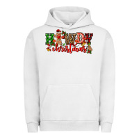 Pigment Lunar Rock howdy christmas gingerman bread with cowboy Urban Hoodie - CowGirlArtShop