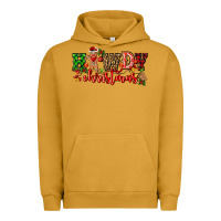 Pigment Peanut Butter howdy christmas gingerman bread with cowboy Urban Hoodie - CowGirlArtShop