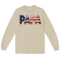 Mushroom American Papa Long Sleeve Tee - LillyAllenDesigns