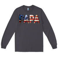 Smoke American Papa Long Sleeve Tee - LillyAllenDesigns