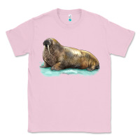 Bubblegum Pink Walrus Classic Tee - LillyAllenDesigns