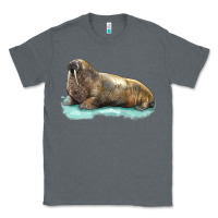 Charcoal Heather Walrus Classic Tee - LillyAllenDesigns