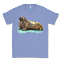 Colony Blue Walrus Classic Tee - LillyAllenDesigns