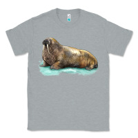 Heather Grey Walrus Classic Tee - LillyAllenDesigns