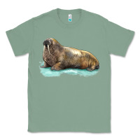 Sage Walrus Classic Tee - LillyAllenDesigns