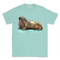 Seafoam Walrus Classic Tee - LillyAllenDesigns
