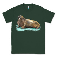 Sports Green Walrus Classic Tee - LillyAllenDesigns