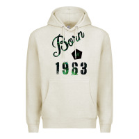 Oatmeal Heather Born In 1963 Premium Hoodie - Bettercallsaul