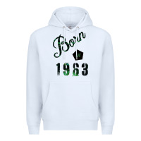 White Born In 1963 Premium Hoodie - Bettercallsaul