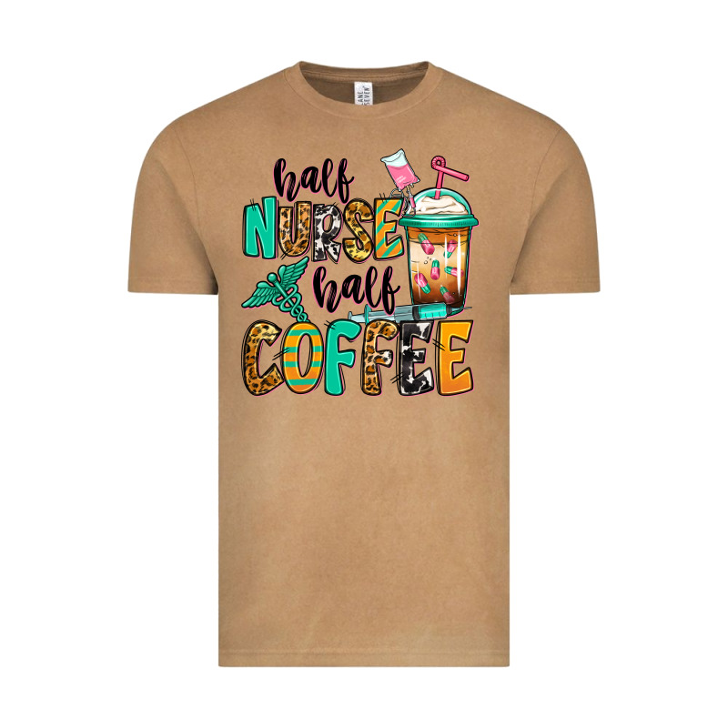 Half Nurse Half Coffee Vintage Tee by Jasminsmagicworld | Teevron